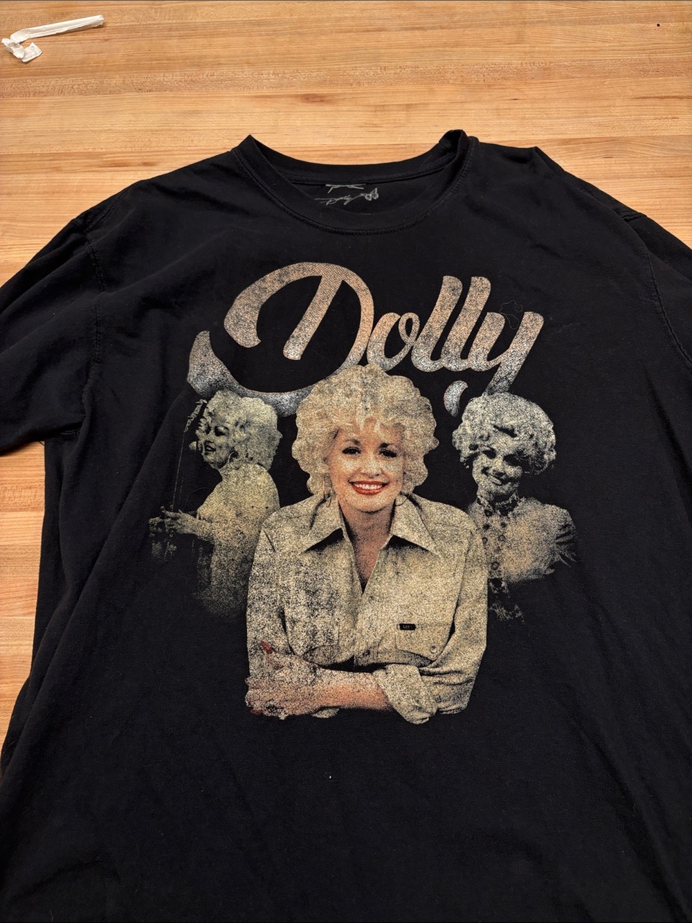 Dolly Parton Graphic Tee - Black Dolly T-Shirt